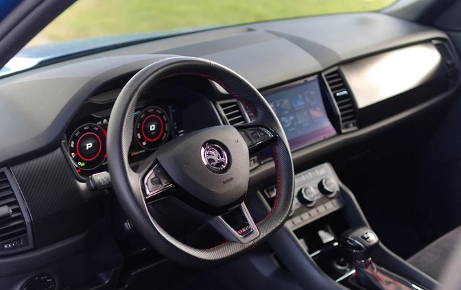 Skoda Kodiaq cena 146999 przebieg: 107000, rok produkcji 2019 z Reszel małe 742